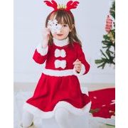 サンタクロース サンタ服 女の子 キッズ サンタコスプレ クリスマス衣装 ワンピース