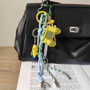 ゲーム機のキーホルダー    ゲーム機雑貨  バナナマンキーホルダー   ファッションキーホルダー