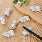 セラミック 装飾 箸ホルダー 箸置き 箸スタンド 箸立て テーブル小物 わんこ 超かわいい