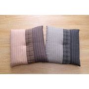 日本製 銘仙判座布団 同色4枚組 ゆかり