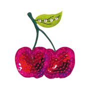 70227 スパンコールワッペン チェリー