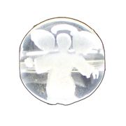 ≪特価品/国内在庫≫クォーツ水晶 丸玉天使丸玉ビーズ 単品 約8mm
