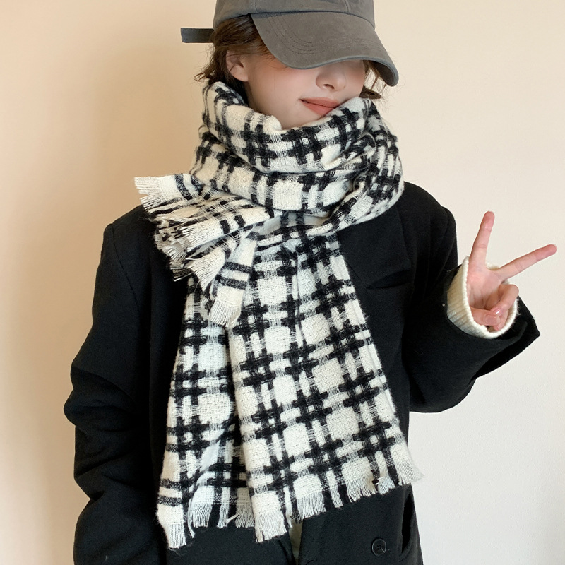 2024秋冬★ファッション★レディースマフラー★スカーフ ストール★防寒 防風