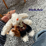ぬいぐるみキーリング　バッグチャーム　スマホストラップ　デイリー　韓国雑貨