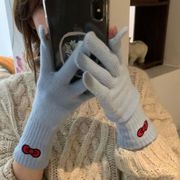 ファッション小物 手袋  ニットグローブ 毛糸 防寒