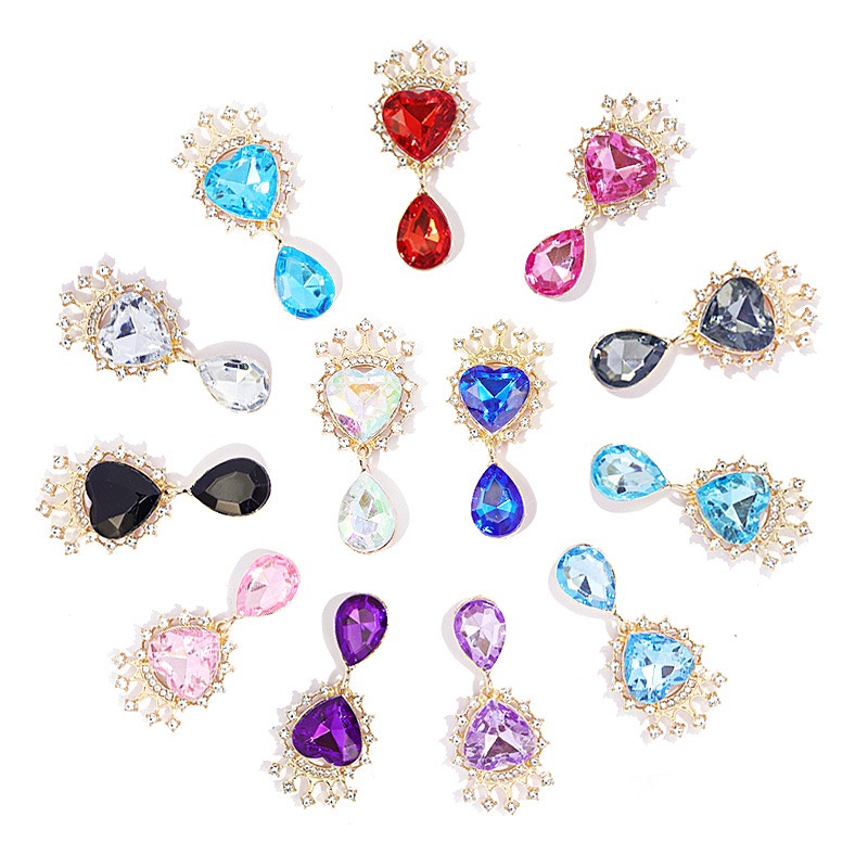 合金パーツ　デコパーツ　高級感　手芸DIY アクセサリー材料　衣類バッグ装飾　貼り付けパーツ