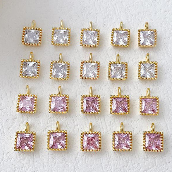 ビジューパーツ アクセサリーパーツ 手作り ハンドメイド 手芸 ラインストーン 宝石 デコパーツ スクエア