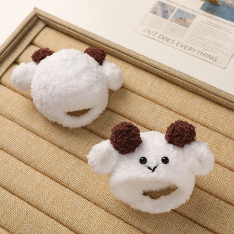 ぬいぐるみ用 デコパーツ 生地 パッチ アップリケDIY ヘアアクセサリー 貼り付けパーツ