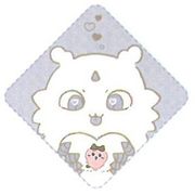ちいかわタオルハンカチ　かたまってるよＢ
