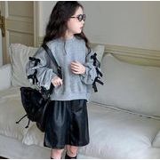 2024秋冬新作  子供服 韓国風子供服   キッズ服  トップス トレーナー 長袖 韓国風子供服