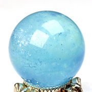 約25mm アクアマリン 丸玉 スフィア 風水置物 aquamarine【FOREST 天然石 パワーストーン】