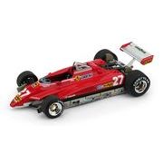 BRUMM/ブルム フェラーリ 126C2 1982年ブラジルGP #27  Gilles Villeneuve