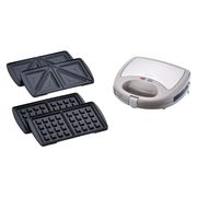 ラノー 着脱式ホットサンドメーカーW（2枚組） MJ-0724