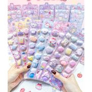 手芸diy用デコレーション 手帳用 貼り付け★粘着シール★立体キャラクターシール シール