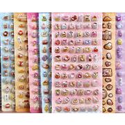 手芸diy用デコレーション 手帳用 貼り付け★粘着シール★立体キャラクターシール 3Dシール