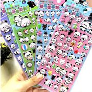 手芸diy用デコレーション 手帳用 貼り付け★粘着シール★立体キャラクターシール 3Dシール