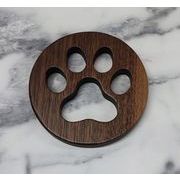 クルミの木　猫の手　コースター