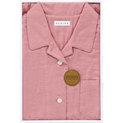 （品薄）UCHINO マシュマロガーゼ レディースパジャマ ピンク RC20822 P/M Mサイズ