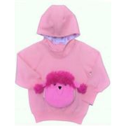 プードルフェイスオフパーカー 90cm～130cm