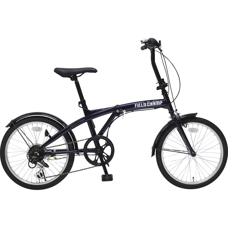 フィールドチャンプ 20インチ6段折畳み自転車BL MG-FCP206BL