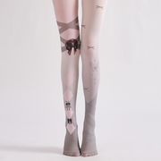 タイツ レギンス メッシュ レース レッグウェア フットウェア 靴下 レディース