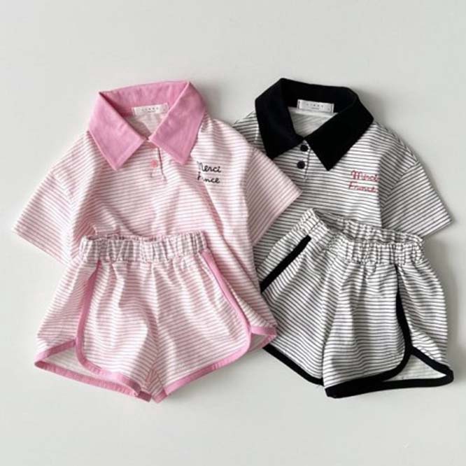 【2023夏】韓国風子供服 ベビー服 キッズ 男女兼用 おしゃれ 半袖 セットアップ