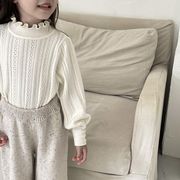 【2023秋新作】韓国風子供服 女の子男の子 ニットトップス