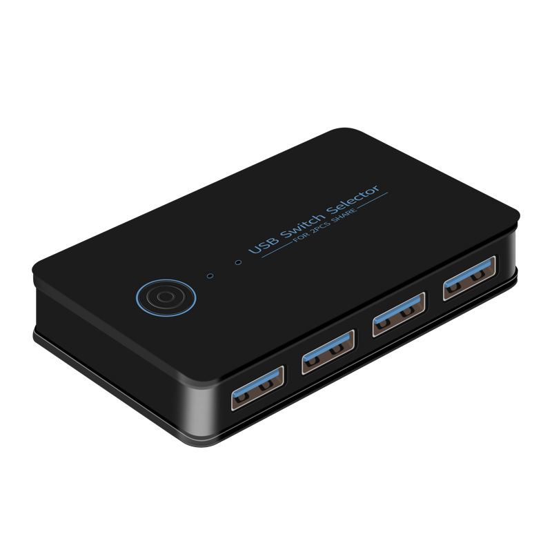 USB3.0 2.0 切り替え機 切替器 pc2台用 usb 切替器 4ポート