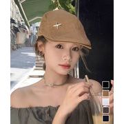 ハンチング キャップ 無地 帽子