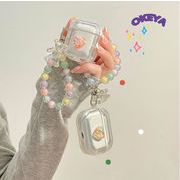 2025年新作 ブルーツゥースイヤホンカバー Airpodspro2カバー Airpods用保護ケース 可愛い チェーン付き