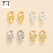 銅 キーホルダー金具 ハンドメイド キーリング アクセサリー DIY 手芸用品 基礎金具