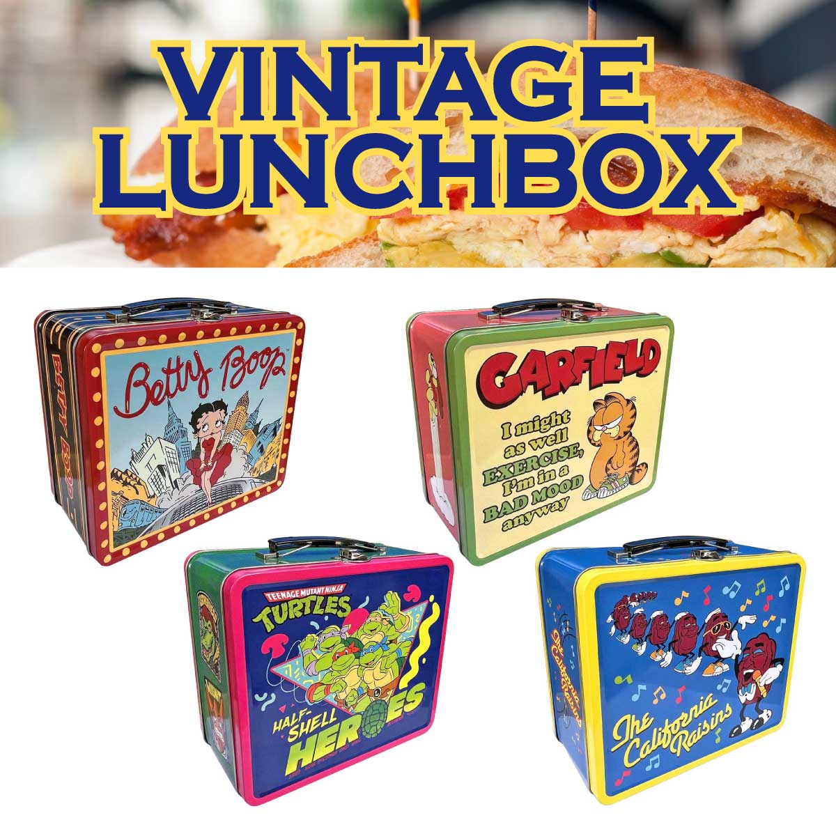 ヴィンテージ ランチボックス ブリキ缶 VINTAGE LUNCH BOX ベティ