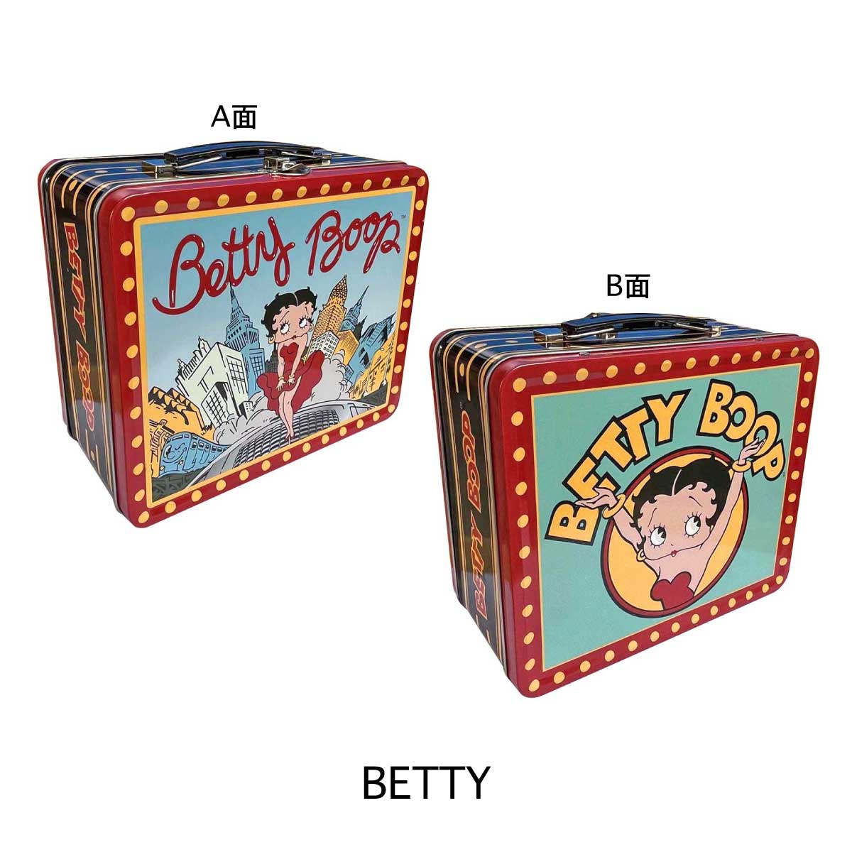 ヴィンテージ ランチボックス ブリキ缶 VINTAGE LUNCH BOX ベティ