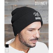 【ゴルフ雑貨】DIVINER GOLFオリジナル刺繍 ニットキャップ ニット帽／DIVINER GOLF