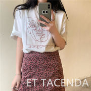 新作 通販オススメ オシャレ カジュアル キュートファッション 目立つTシャツ