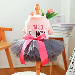 2025春夏新作 犬服 ワンピース ドッグウエア 犬 猫 ネコ 猫服 ペット ペット用品(XS-XL)