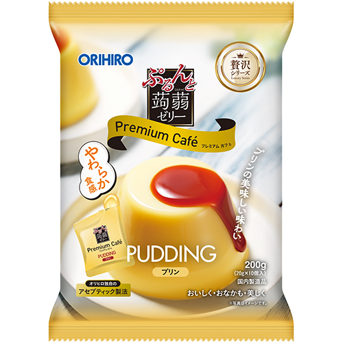 ぷるんと蒟蒻ゼリープレミアムカフェ プリン