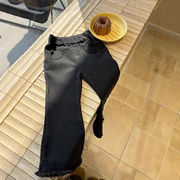 2025春夏子供服 シンプル デニムパンツ ボトムス ロングパンツ 男女兼用 ジーンズ[90~150cm]