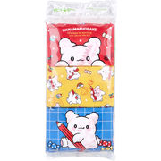 【アウトレット】水に流せるプリントティシュ はなまるおばけ 16枚(8組)×6個入