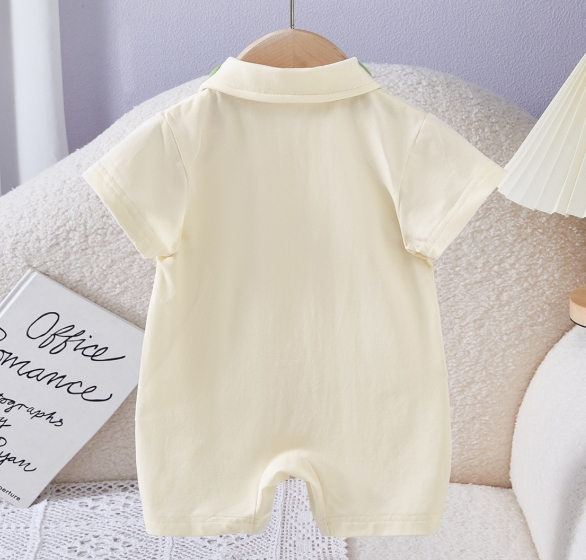 2025春夏新作 子供服 ベビー服 アパレル 半袖 ロンパース 可愛い  