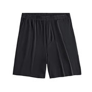 冬の60本の蘭精モーデール男性のパジャマパンツはゆったりしています。黒L