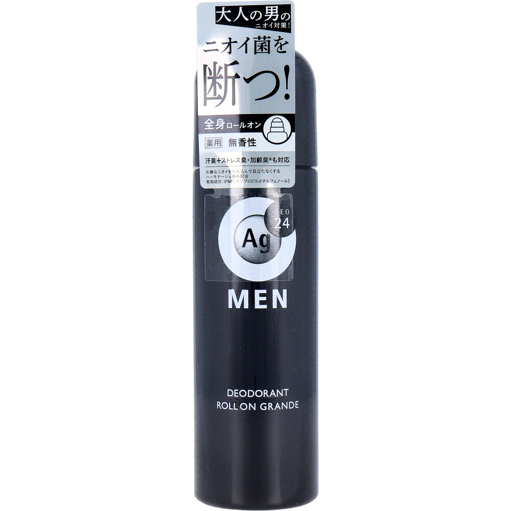 エージーデオ24メン メンズデオドラントロールオン グランデ 無香性 120mL