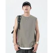 2025 トップス ベスト ブラウス   ノースリーブレイヤード