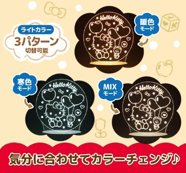 値下げハローキティ可愛いアクリルライト・レトロ・レア