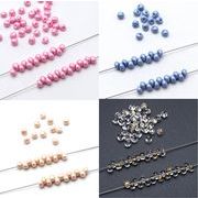 【1円】ティアドロップビーズ/ガラス素材/トレンドパーツ/パステルカラースズマルビーズ/最安値