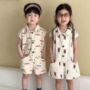 2025新品★子供服　連体服★80cm～150cm 2色