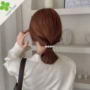 真珠 ヘアゴム シュシュ 髪飾り ヘアアクセサリー 髪留め ファッション 高級感