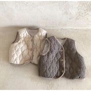 【2025秋冬新作】子供服 韓国風子供服 ベビー服 男女兼用 綿 ベスト  コート