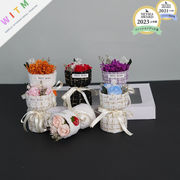 シャボンフラワー ソープフラワー バラ 枯れないお花 バレンタイン 母の日 誕生日 記念日 退職 送別