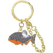 チャーム ピラニア　キーホルダー/お土産/動物園/水族館/記念